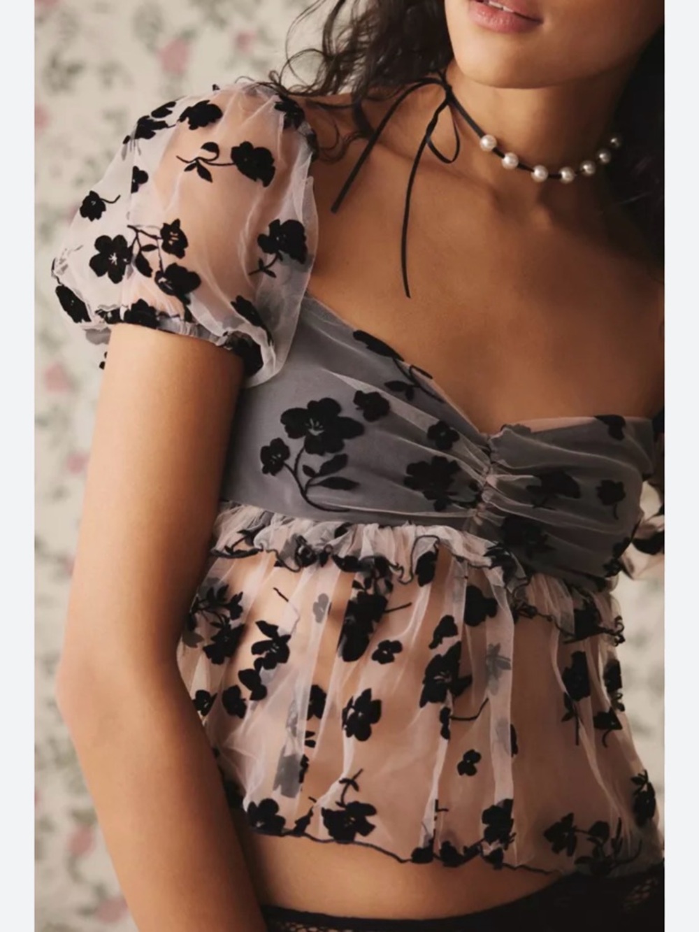 Kimchi Blue- Claudia Floral Blouse